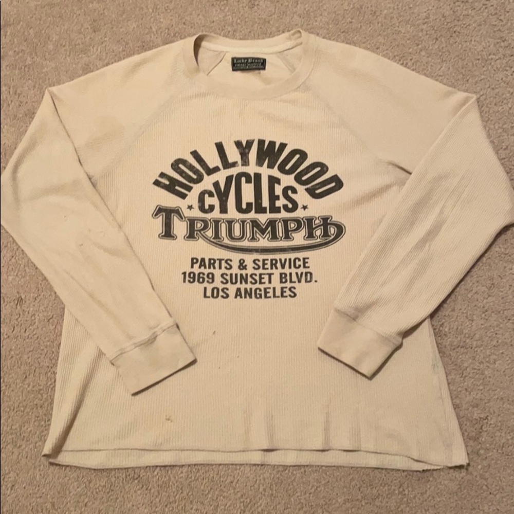 Lucky Brand vintage long sleeve thermal